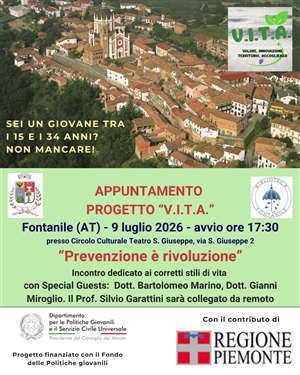 "Prevenzione è rivoluzione" Incontro del 09/07/2026 dalle ore 17:00 alle ore 19:00