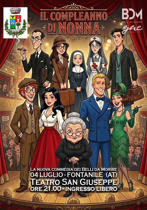 Rappresentazione teatrale "Il compleanno di nonna" - Compagnia Belli da Morire